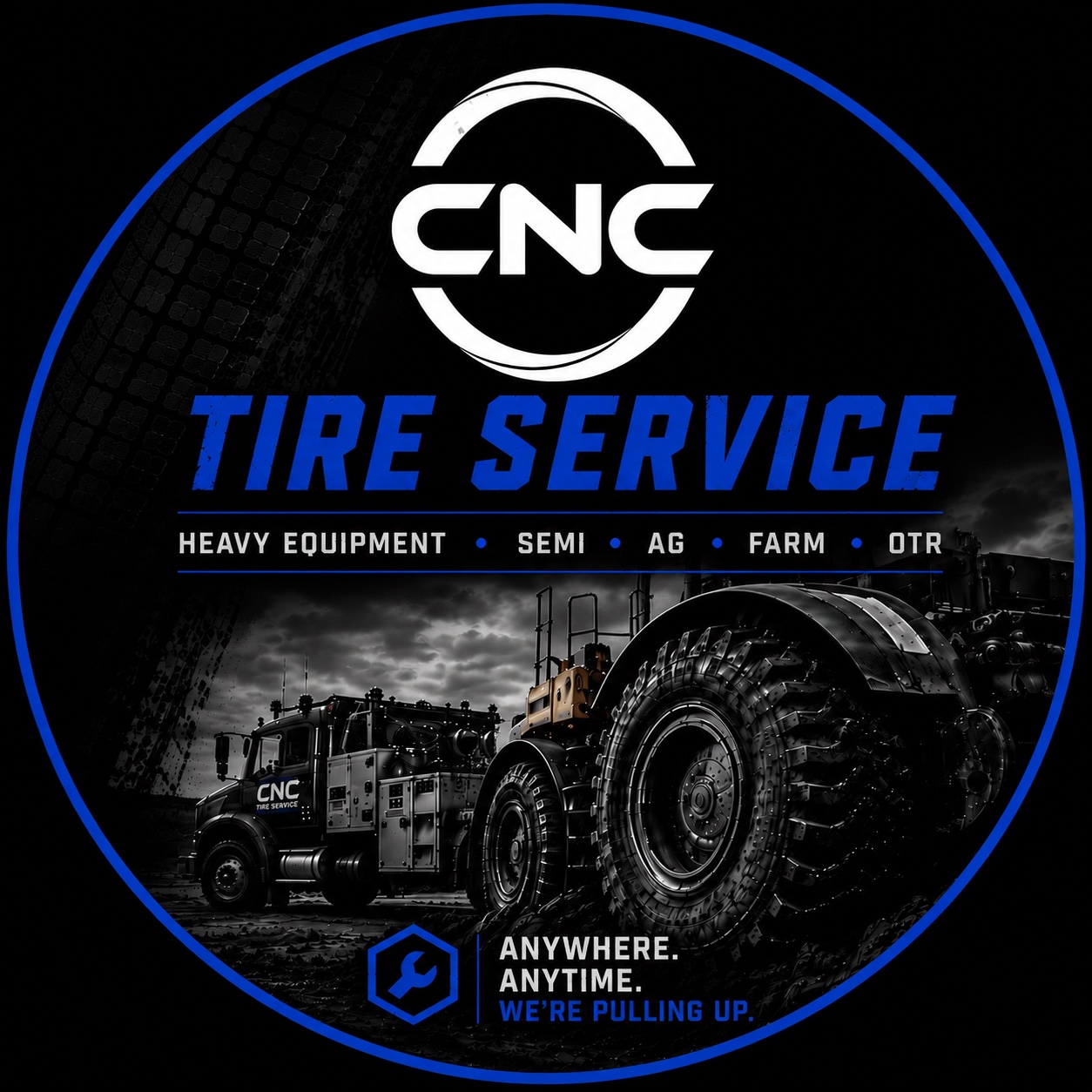 CNC Tire Service badge